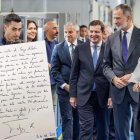 “Una experiencia asombrosa”: el mensaje de Felipe VI tras su visita a la empresa Antolin