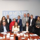 Reunión del jurado de los Premios La Posada de El Mundo de Castilla y León 2025.
