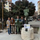 Inauguración de las esculturas de Rubén Arrabal