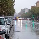 Accidente de tráfico en la calle Vitoria.