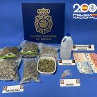 Droga incautada en la operación 'Glokoso'.