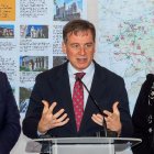 El presidente de la Diputación Provincial, Borja Suárez.