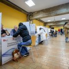 Entrevistas de trabajo exprés en el Centro de Formación para el Empleo de Burgos.