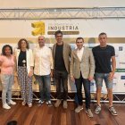 Parte del equipo de Norteña en la entrega de los Premios de la Industria de España
