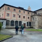 Intervención de la Guardia Civil en el monasterio de Belorado.