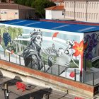 Imagen del nuevo mural de Roa