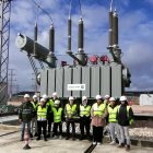i-DE abre la subestación de Villímar a alumnos de Salesianos Padre Aramburu en Burgos.