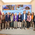 Presentación del Día Mundial del Parkinson, que se celebra el 11 de abril, en la Diputación de Burgos.