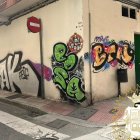Uno de sus grafitis en Allendeduero
