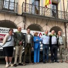 Convocantes a la nueva marcha reivindicativa por el tren directo Madrid-Aranda-Burgos