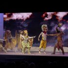 Instante del musical de 'El Rey León' de la asociación Ademus.