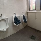 Imagen de los baños de la estación de autobuses de Aranda