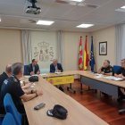 Reunión de la Mesa de Coordinación Policial de seguimiento a los casos activos en el Sistema VioGén en Burgos.