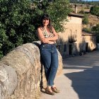 Alba Vidal posa en Vallejimeno.