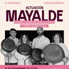 Cartel actuación Mayalde
