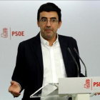 El portavoz de la gestora del PSOE, Mario Jiménez.-