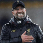 Jürgen Klopp festeja el triunfo del Liverpool.-
