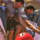 Villacampa colabora en un rescate en el Mediterráneo.-/ PROACTIVA OPEN ARMS