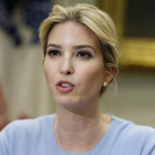 Ivanka Trump en una reunión celebrada en la Casa Blanca la pasada semana.-EVAN VUCCI