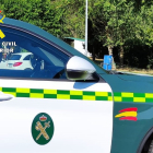 La patrulla de la Guardia Civil pasó de multar a un camionero en el área de Briviesca a tratar de salvar la vida a la niña. ECB