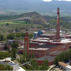 Los terrenos de Rottneros cuando la planta aún estaba en funcionamiento.-ECB