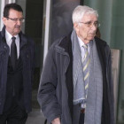Daniel Osàcar, a la llegada al Palau de la Justicia.-JOAN CORTADELLAS