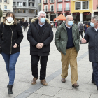 El candidato de Ciudadanos a la presidencia de la Junta de Castilla y León, Francisco Igea, visita Burgos. ICAL