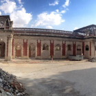 Estado actual de las obras en la antigua estación de trenes.-ISRAEL L. MURILLO