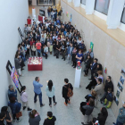 El éxito de la inauguración de ‘Límite’ fue incontestable. Era difícil avanzar y ver las obras.-Israel L. Murillo