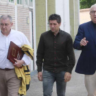 De izquierda a derecha, Pascual, Fernández y Antón.-RAÚL G. OCHOA