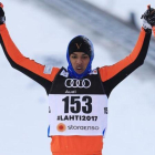 Adrián Solano protagonizó la prueba más torpe del Mundial de esquí.-GETTY / RICHARD HEATHCOTE