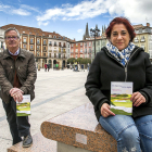 Esther Pardiñas y Fernando Ortega Barriuso, autores de ‘El despertar de los siglos’. TOMÁS ALONSO