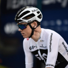 Chris Froome, el pasado miércoles por carreteras de la región francesa de la Vendée.-/ JEFF PACHOUD (AFP)