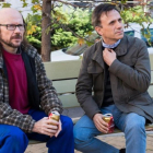 Santiago Segura y José Mota, en la serie de TVE-1 'El hombre de tu vida'.-