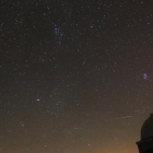Estrella fugaz desde el observatorio de Lodoso.-ECB