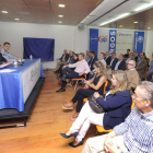Los populares de Burgos mantuvieron en la tarde de ayer un encuentro en su sede de la capital.-SANTI OTERO