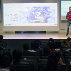 Entre las charlas más interesantes del evento  estuvo la relacionada con el funcionamiento del procesador cuántico de IBM que realizó Paco Martín.-R.G.O.