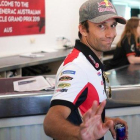 El francés Johann Zarco, hoy en la sala de prensa del circuito de Phillip Island (Australia).-ALEJANDRO CERESUELA