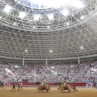 Imagen de un espectáculo taurino en el Coliseum de Burgos.-SANTI OTERO