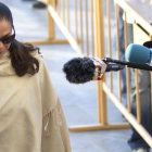 Isabel Pantoja, en abril del 2013, llegando a la Audiencia de Málaga para conocer el resultado del juicio sobre blanqueo de capitales.-Foto: EFE / JORGE ZAPATA
