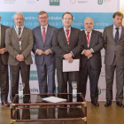 Imagen de los rectores participantes en este encuentro.-ECB