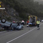 El accidente se produjo en torno a las 7.30 horas de la mañana.-ECB