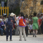 Visitantes en los Yacimientos de Atapuerca.-RAÚL OCHOA