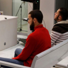 Vista del juicio en la Audiencia Nacional en el que este lunes se enjuicia a dos presuntos yihadistas, Ilyas Chentouf y Fouad Bouchihan.-JUAN CARLOS HIDALGO (EFE)