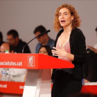La candidata del PSC a las elecciones generales, Meritxell Batet, interviene ante el consejo nacional del partido.-JOSEP GARCIA