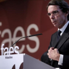 El expresidente del Gobierno, José María Aznar.-JOSE LUIS ROCA