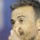 Luis Enrique, en sala de prensa-DARKO BANDIC (AP)