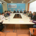 El comité de campaña del Partido Popular de Burgos, el tercero que se conforma en la región, se constituyó ayer.-RAÚL OCHOA