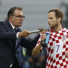 Rakitic, durante el partido Croacia-Portugal, en la Eurocopa.-Lee Smith / REUTERS
