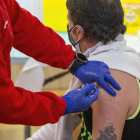 Imagen de una vacunación. SANTI OTERO
